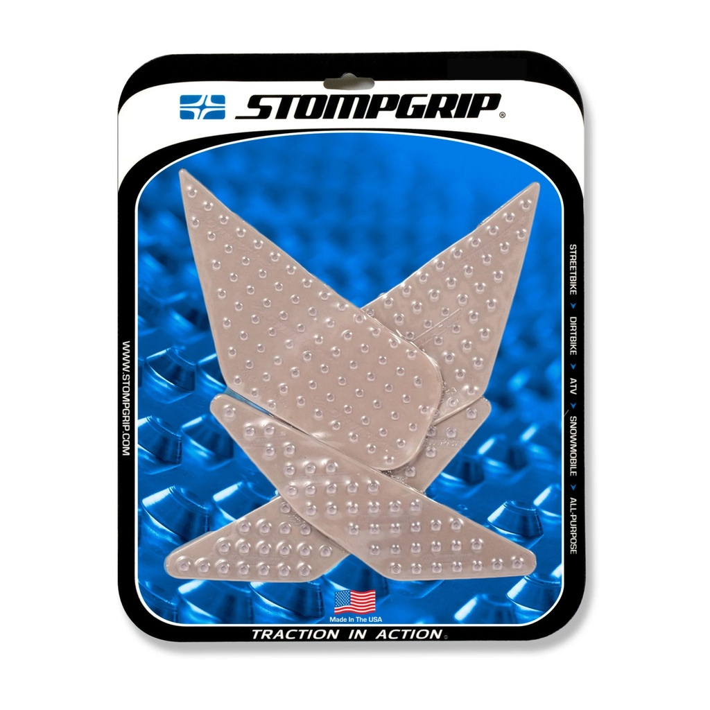 StompGrip Volcano Streetbike Clear Traction Kit
