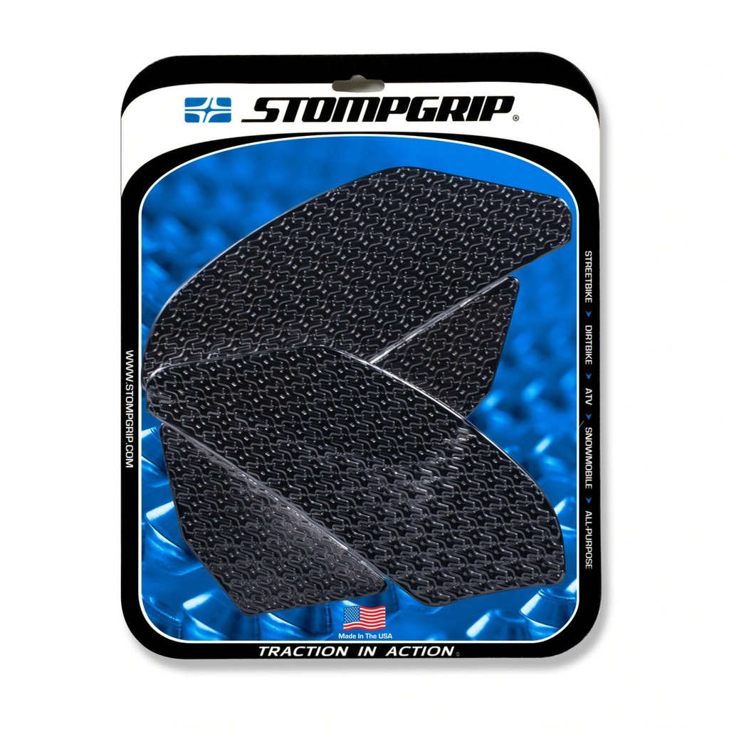 StompGrip Icon Streetbike Black Traction Kit