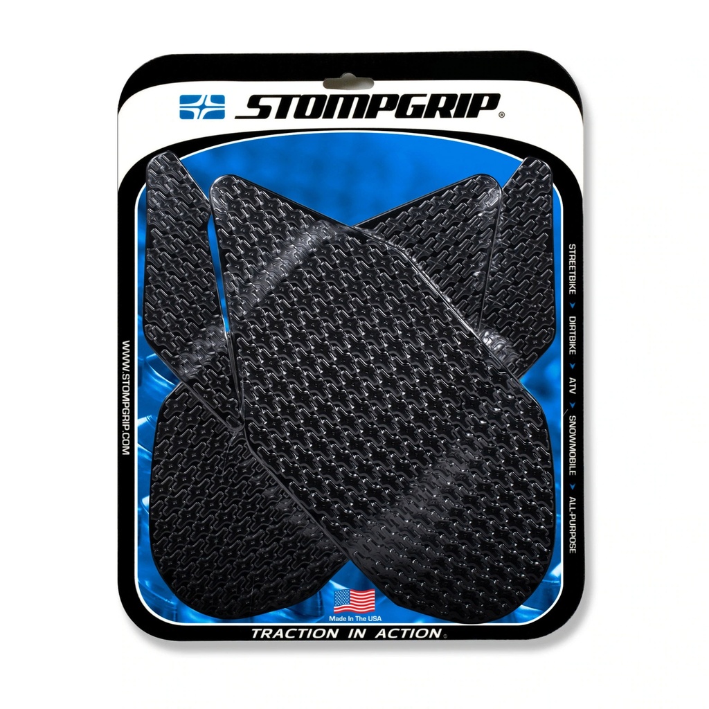 StompGrip Icon Streetbike Black Traction Kit