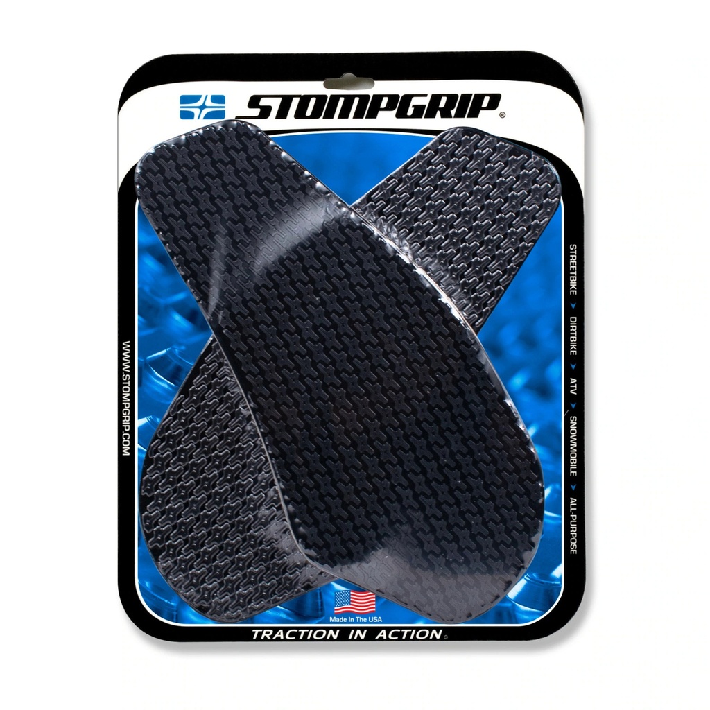 StompGrip Icon Streetbike Black Traction Kit