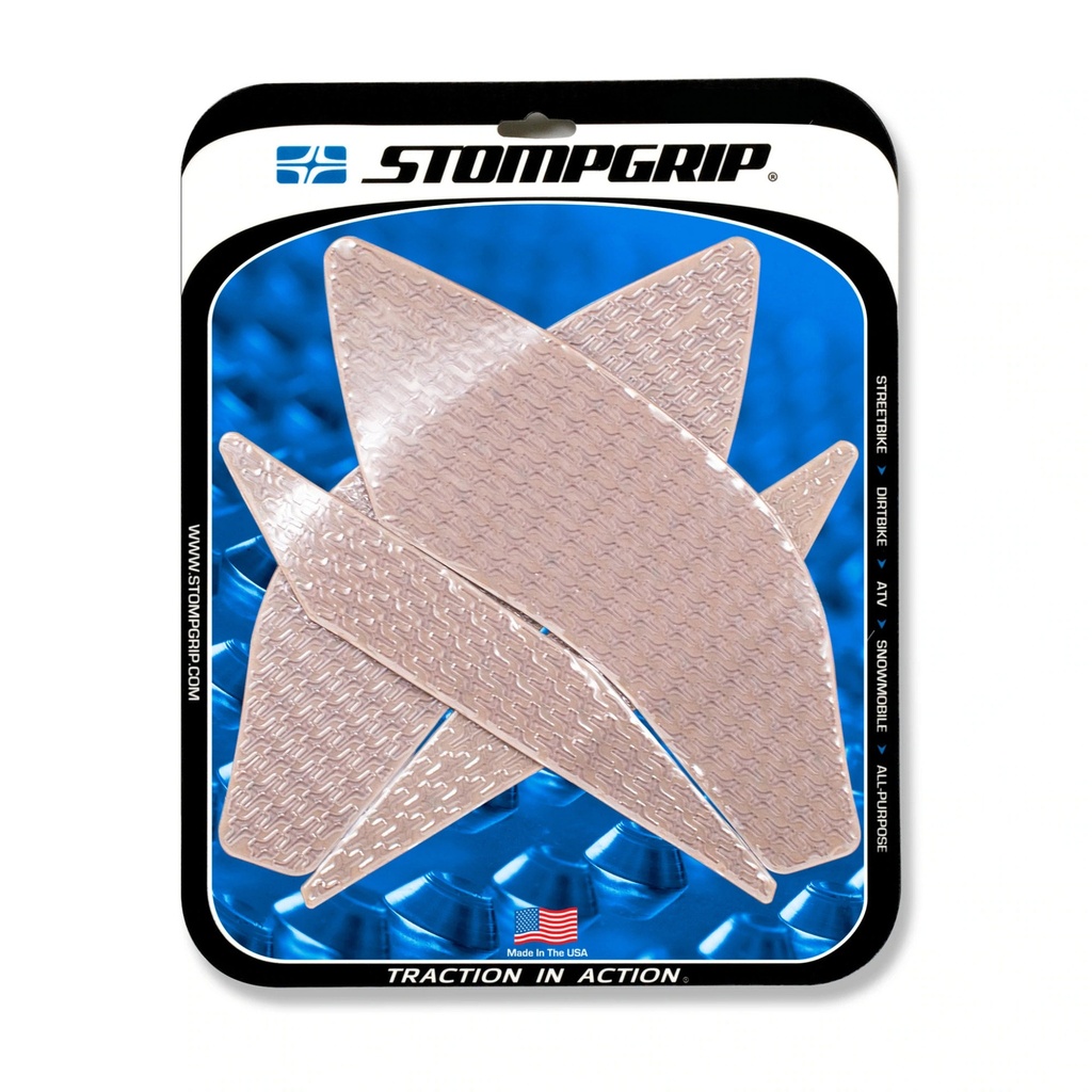 StompGrip Icon Streetbike Clear Traction Kit