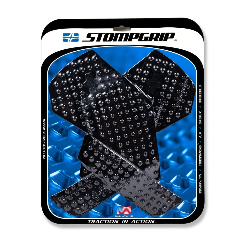 StompGrip Volcano Streetbike Black Traction Kit
