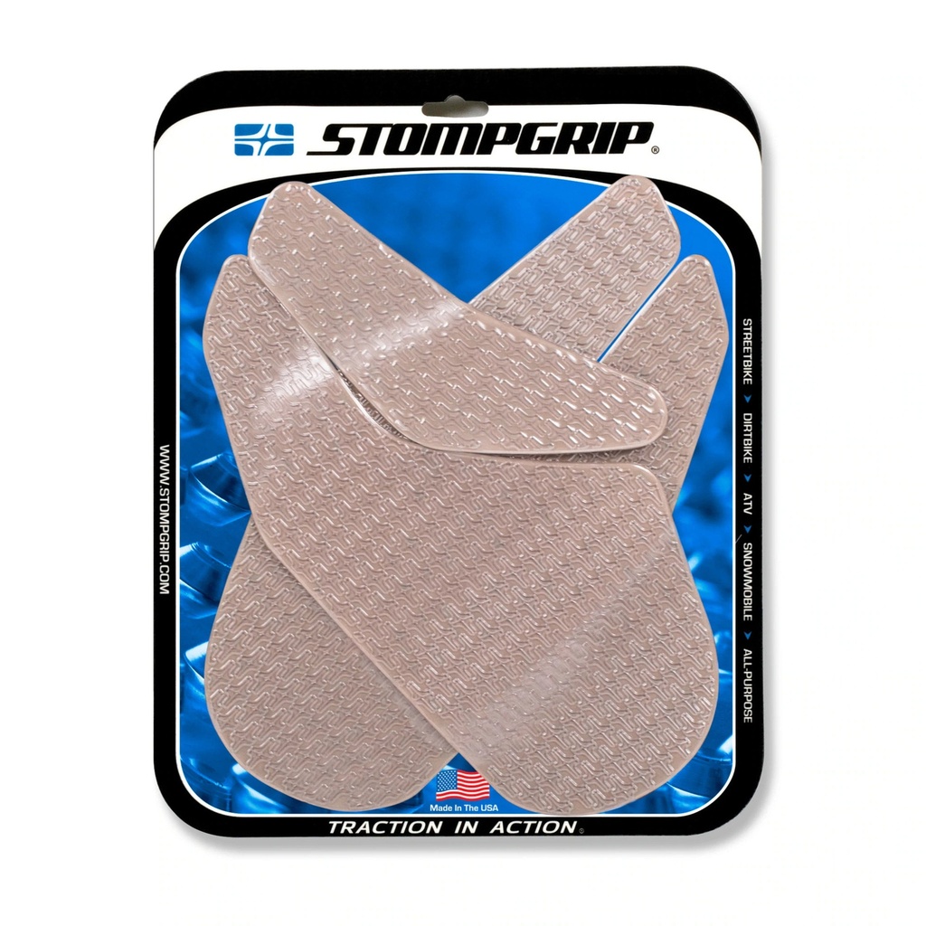 StompGrip Icon Streetbike Clear Traction Kit