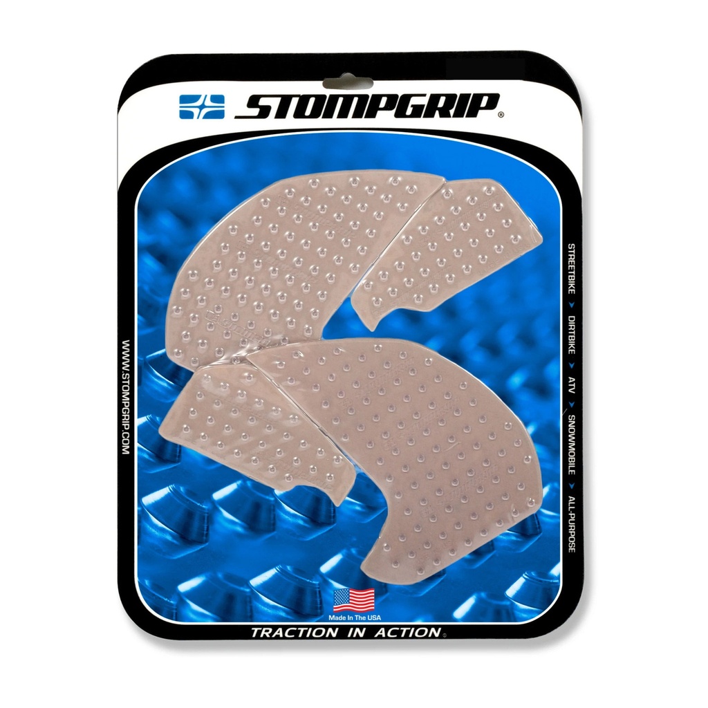 StompGrip Volcano Streetbike Clear Traction Kit
