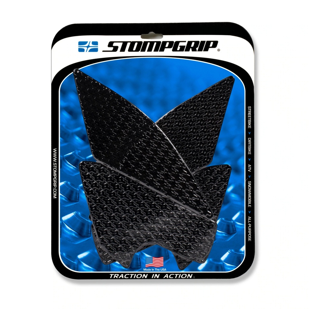 StompGrip Icon Streetbike Black Traction Kit
