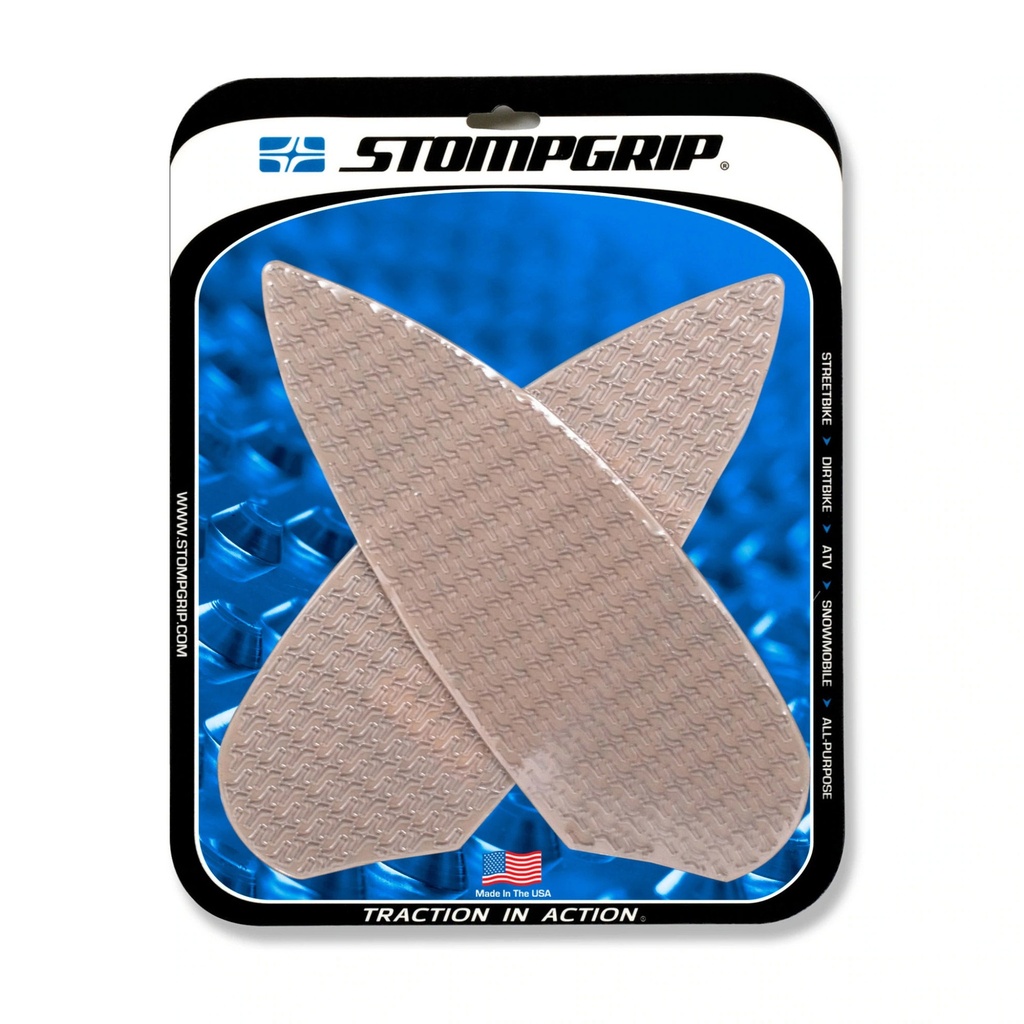 StompGrip Icon Streetbike Clear Traction Kit