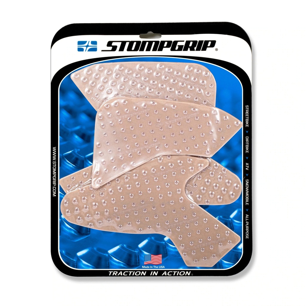 StompGrip Volcano Streetbike Clear Traction Kit