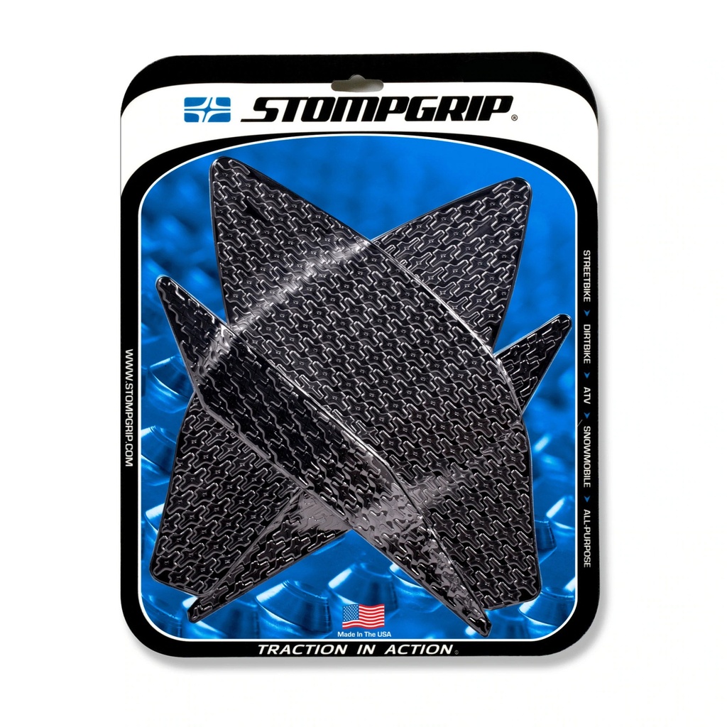 StompGrip Icon Streetbike Black Traction Kit