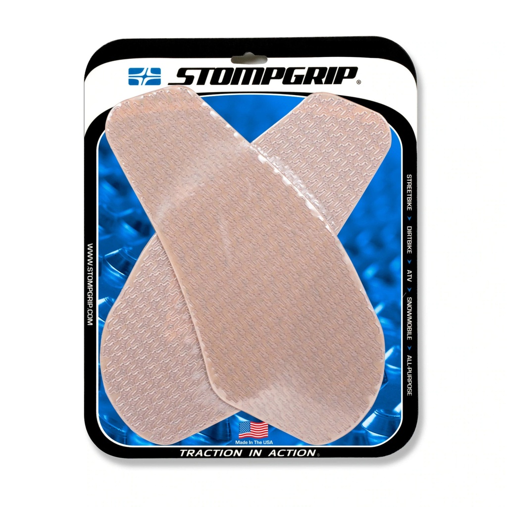 StompGrip Icon Streetbike Clear Traction Kit