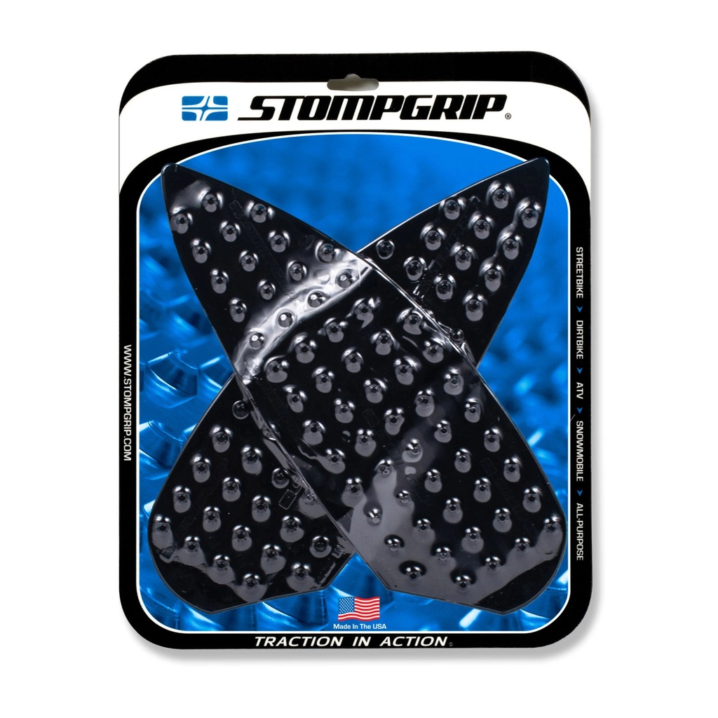 StompGrip Super Volcano Streetbike Black Traction Kit