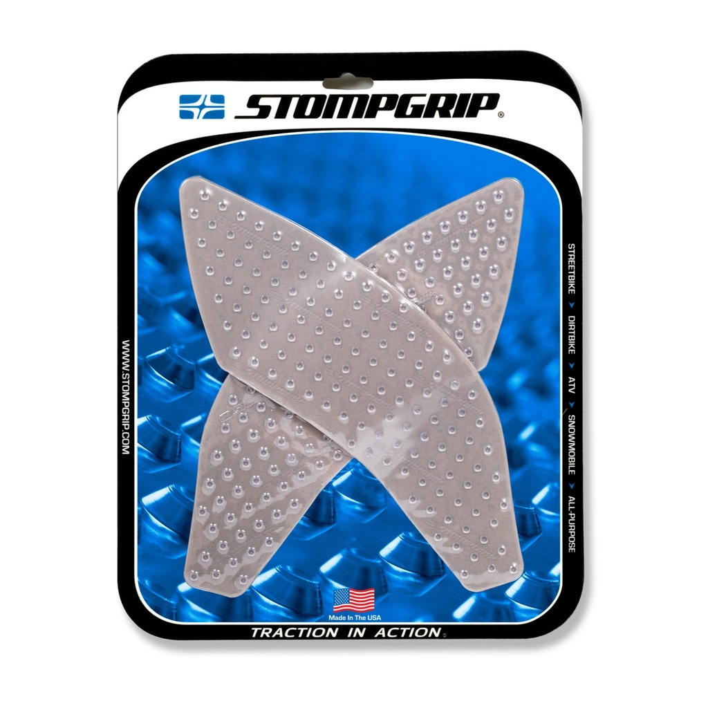 StompGrip Volcano Streetbike Clear Traction Kit