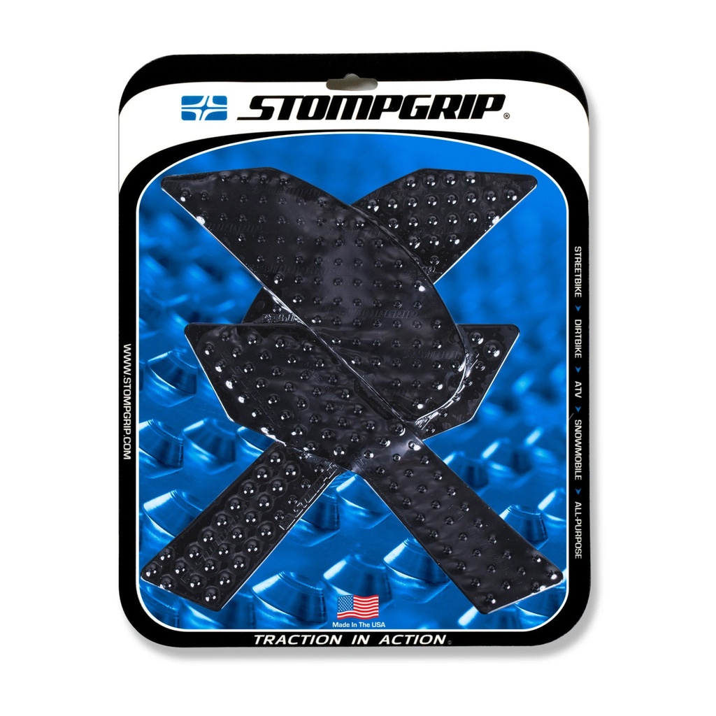 StompGrip Volcano Streetbike Black Traction Kit