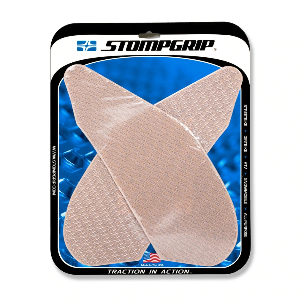 StompGrip Icon Streetbike Clear Traction Kit