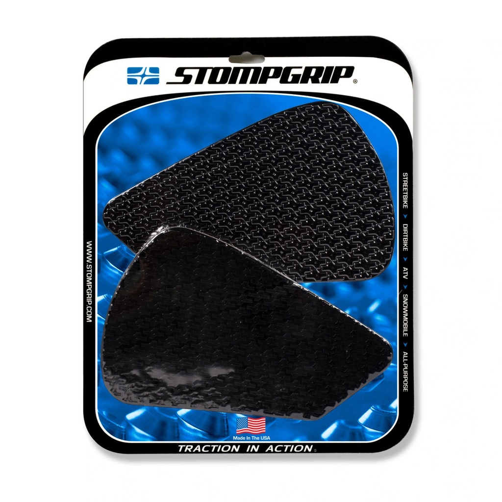 StompGrip Icon Streetbike Black Traction Kit