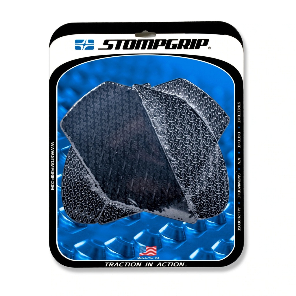 StompGrip Icon Streetbike Black Traction Kit