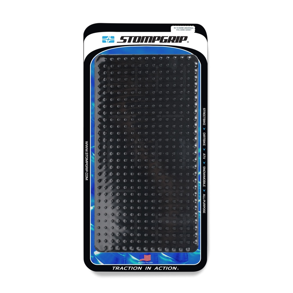 StompGrip Volcano Streetbike Black Traction Kit