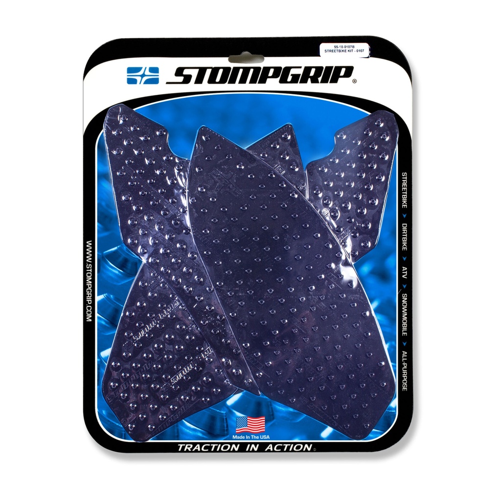 StompGrip Volcano Streetbike Black Traction Kit
