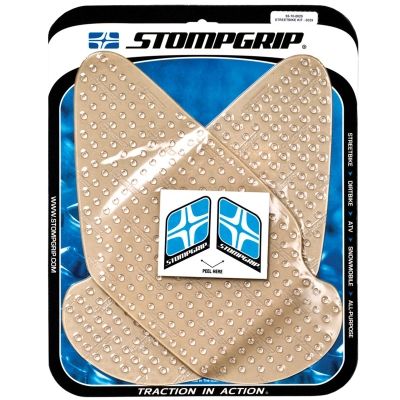 StompGrip Volcano Streetbike Clear Traction Kit