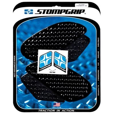 StompGrip Volcano Streetbike Black Traction Kit