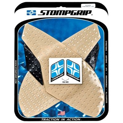 StompGrip Volcano Streetbike Clear Traction Kit