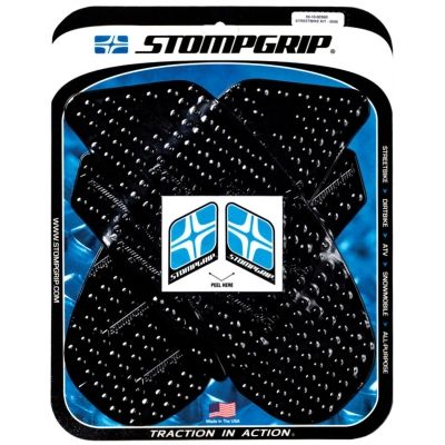 StompGrip Volcano Streetbike Black Traction Kit