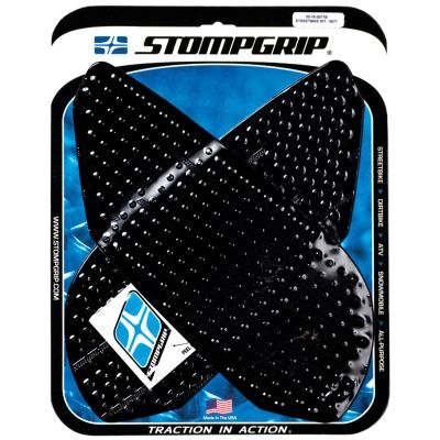 StompGrip Volcano Streetbike Black Traction Kit