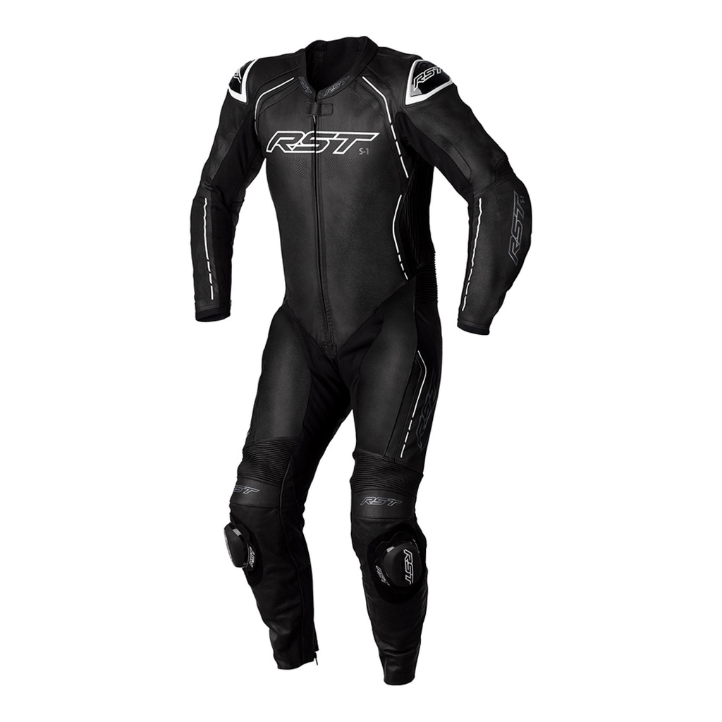 [5000070-3862563] RST 2987 S1 Leather Motorcycle Suit (UK 44 / Eur 54, Black / Black)