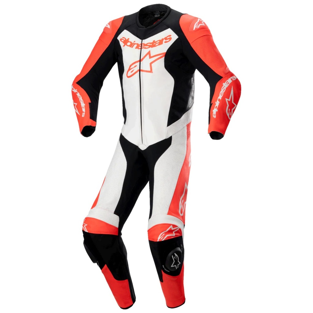 [5002042-3823154] Alpinestars GP Force LURV Leather Motorcycle Suit (50, Black)