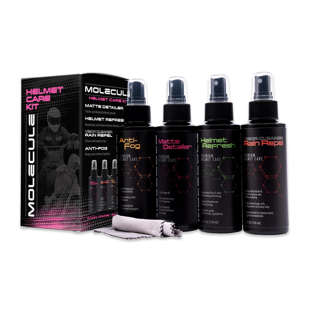 [MLCMSHCK-4] Molecule Matte Helmet Care Kit
