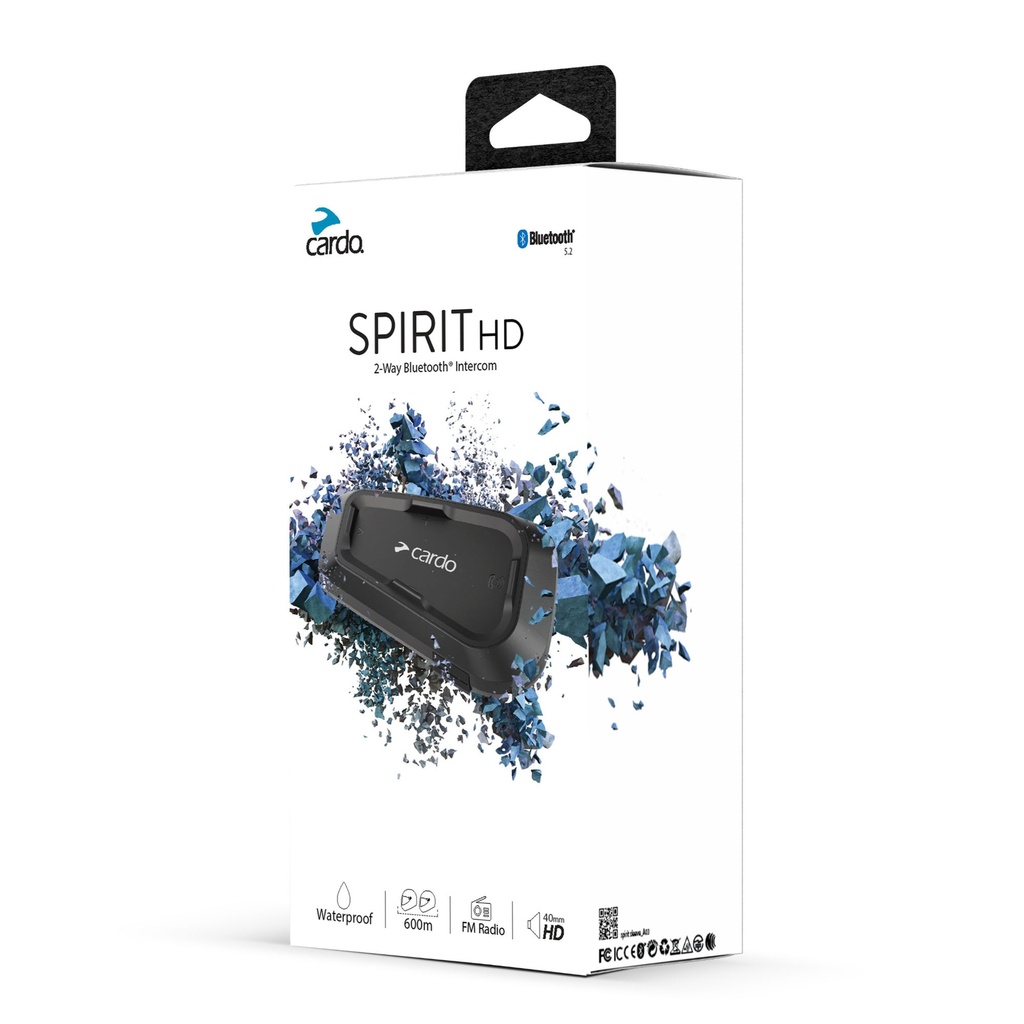 [5000187-2685474] Cardo Spirit HD Intercom (Single)