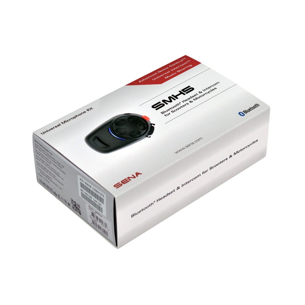 [FDX0103740] SENA SMH5 Bluetooth Headset & Intercom With Uni Mic Kit