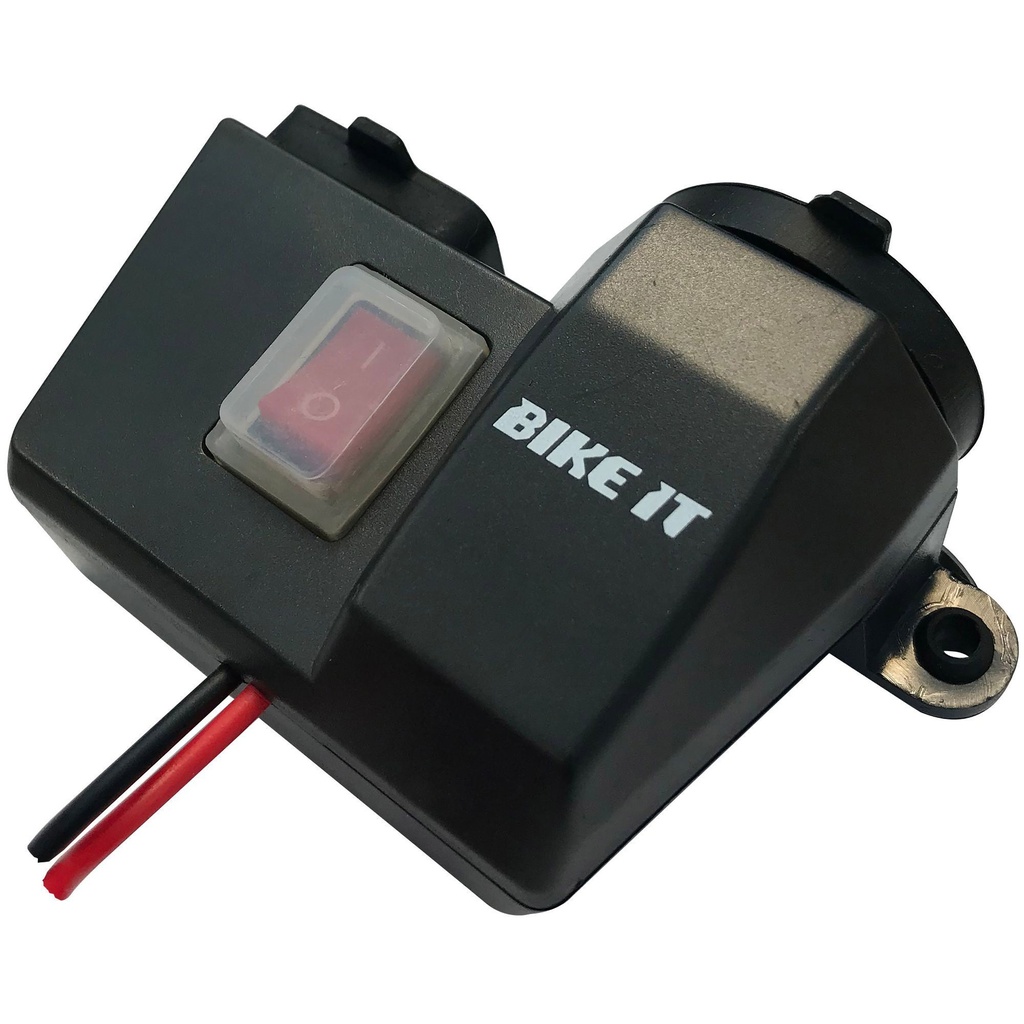 [BIKPOWSUP14] Bike It 12V Power Supply Unit (x2 USB Plus x1 Cigar Socket)