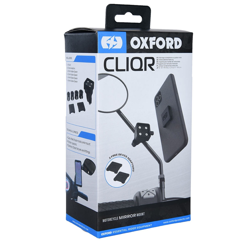 [OXFOX854] Oxford CLIQR Mirror Mount System