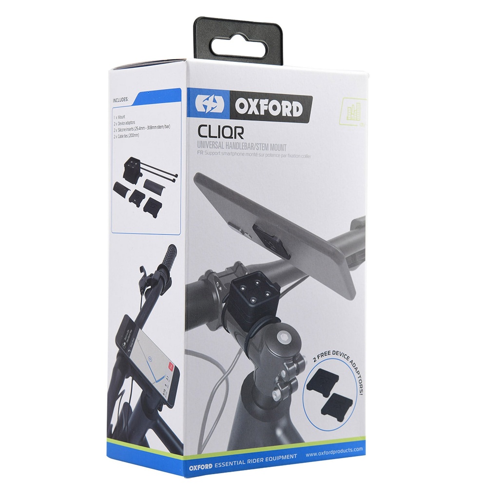 [OXFOX840] Oxford CLIQR Universal Handlebar/Stem Mount