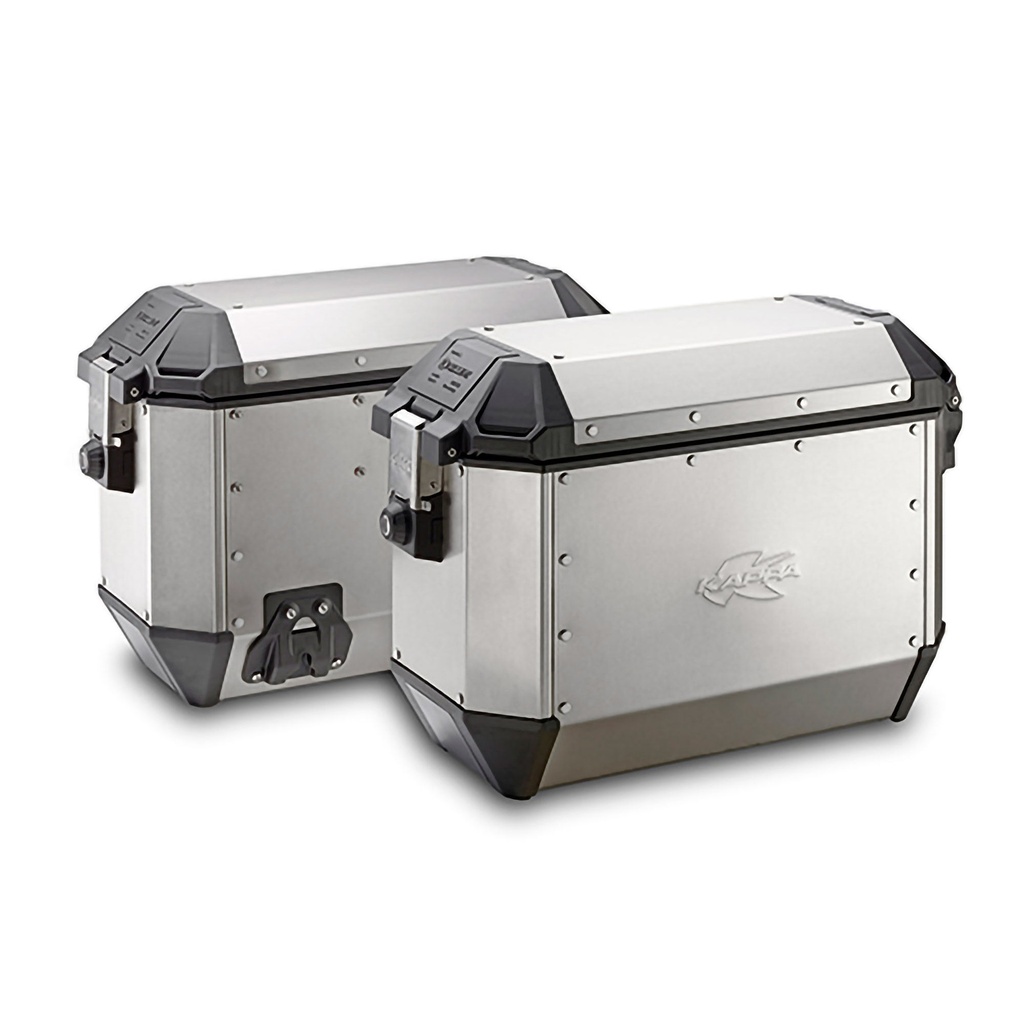 [2015779-2271476] Kappa K'MISSION MONOKEY Motorcycle Side Case - 36 Litre (Pair) (Black)