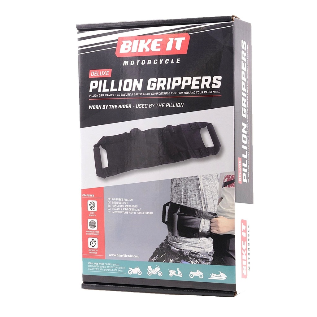 Bike-It Deluxe Pillion Grippers