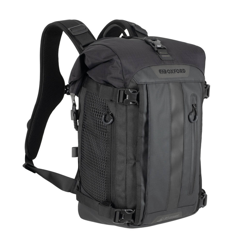 [5001497-3821870] Oxford Atlas B-20 Advanced Motorcycle Backpack (Black)