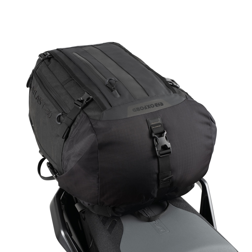 [5001496-3821868] Oxford Atlas T-30 Advanced Motorcycle Tourpack (Black)
