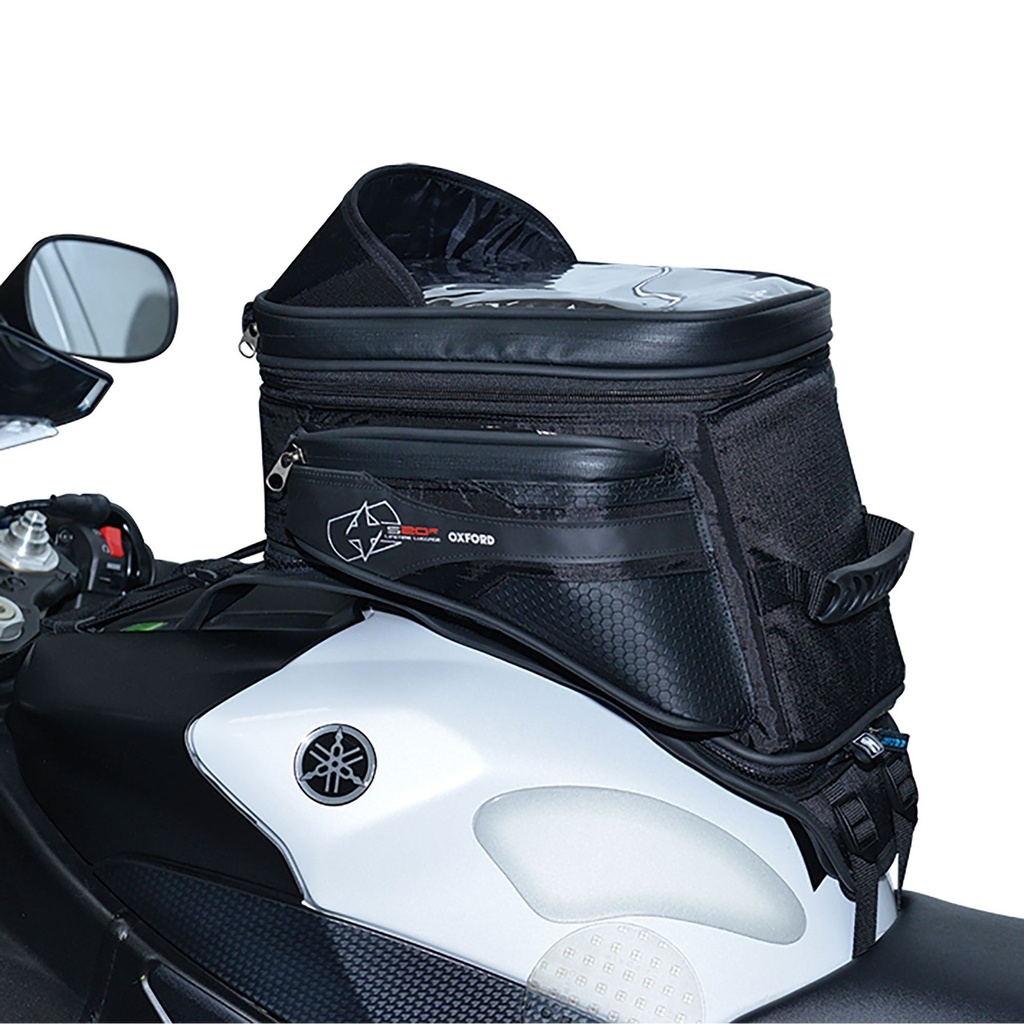 [OXFOL231] Oxford S20R Adventure Strap On Tank Bag