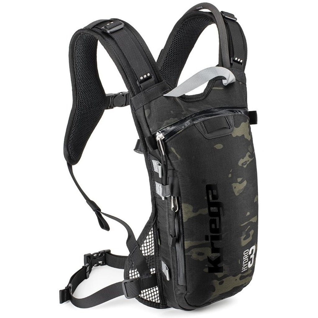 [5001797-2206470] Kriega Hydro3 Hydration Pack (Black)