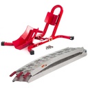 Warrior Motorcycle Loading Ramp and Wheel Chock Combo
