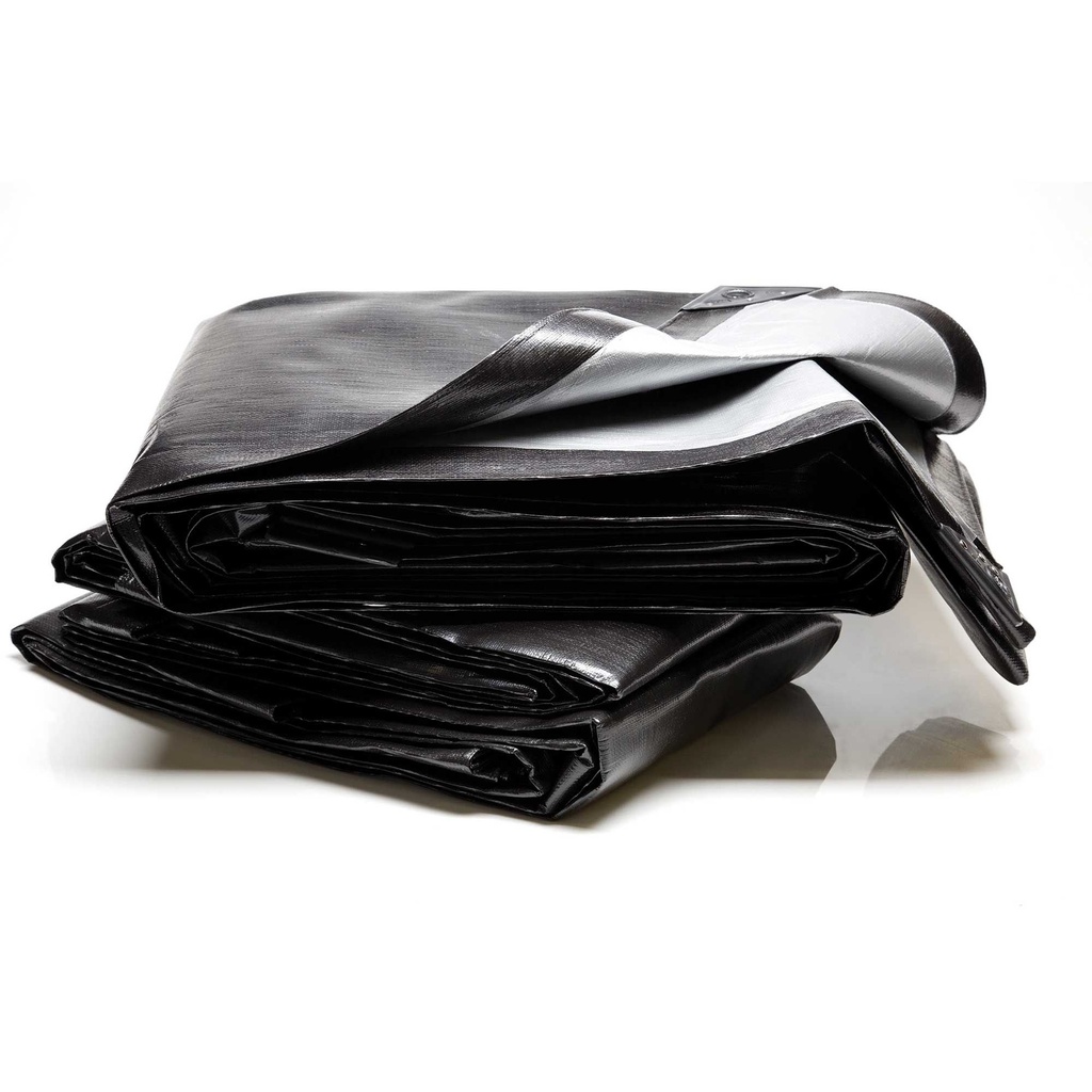 [2005729-3047563] TRS Heavy Duty Waterproof Tarpaulin/Ground Sheet (3 x 3.6m)