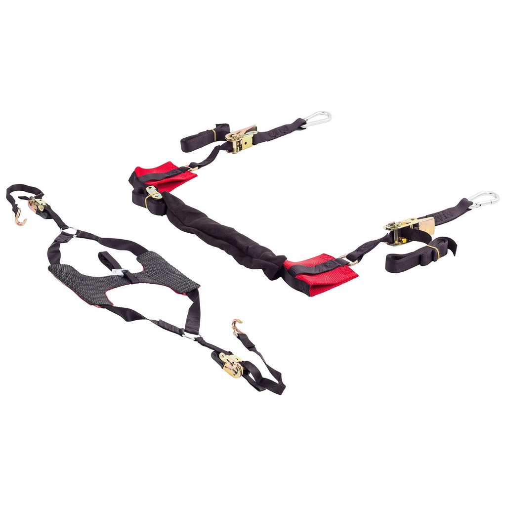 [UBR84-02034TYREDOWN/AKN] Warrior Bar Straps and Tyre Down Combo