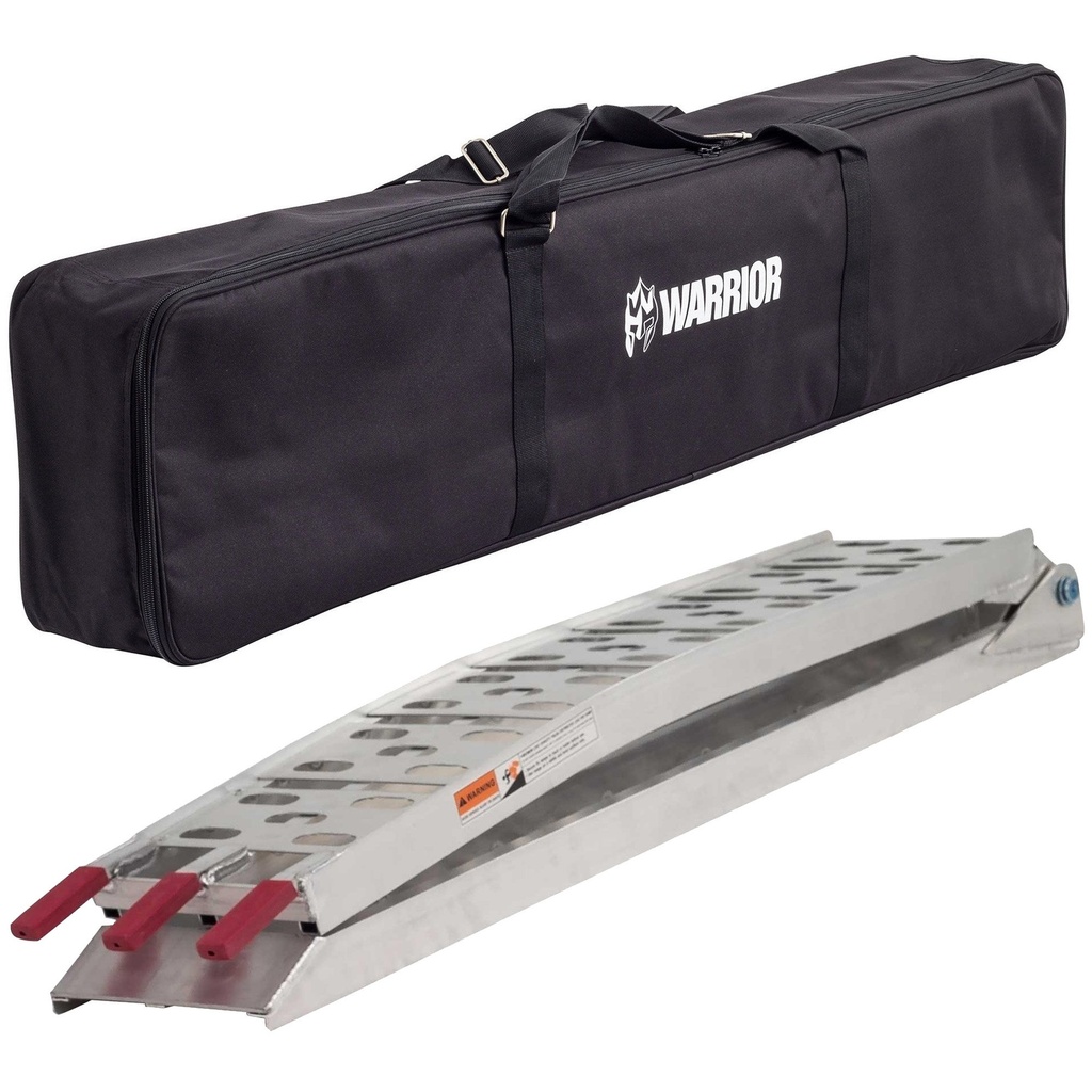 [UBRUBRAR07-10-BAG-DT-WEB/AKN] Warrior Motorcycle Loading Ramp and Carry Bag Combo
