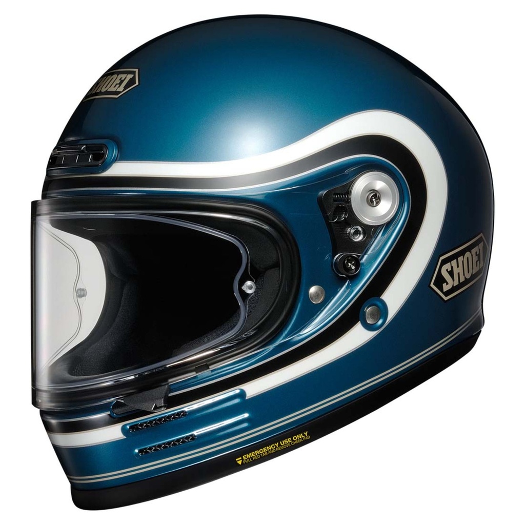 [2010574-3875665] Shoei Glamster Graphic Motorcycle Helmet (M (57-58cm), Abiding TC-1)