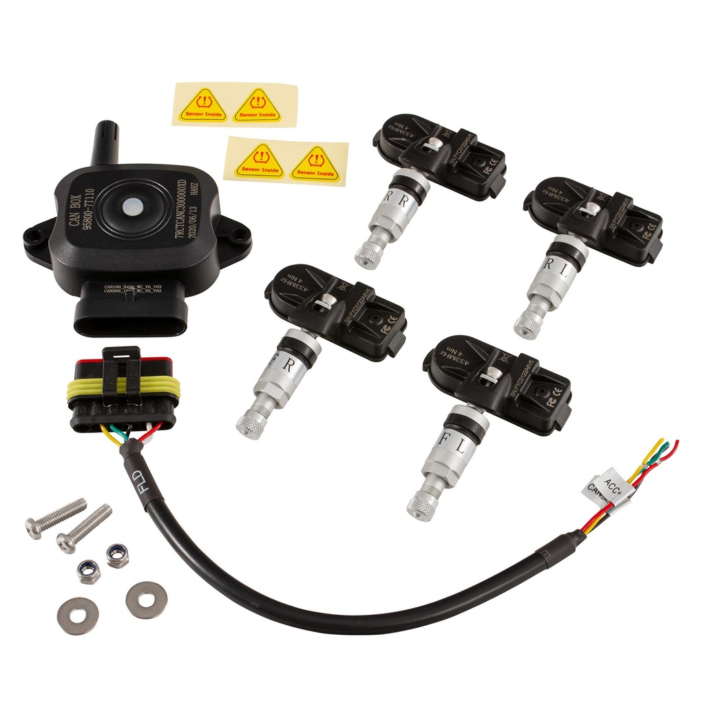 [7000596-3071533] AIM Tyre Pressure Monitoring System For Dash Display Loggers (Kit With 4 Sensors)