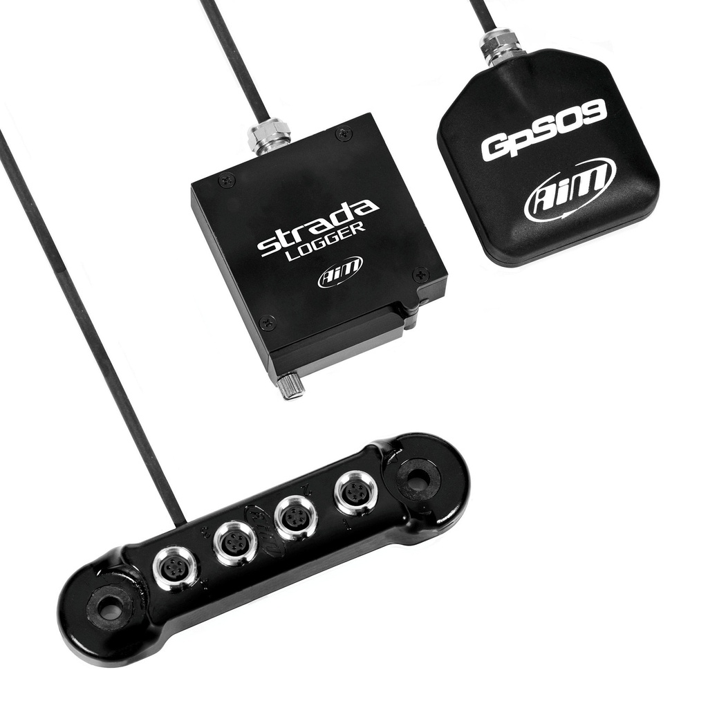 AIM Strada Track Logger Kit With Data Hub And GPS