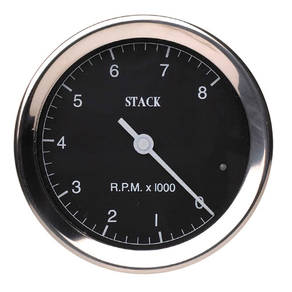 [249467-2124373] Stack ST200 Classic 80mm Tachometer (0-8000rpm)