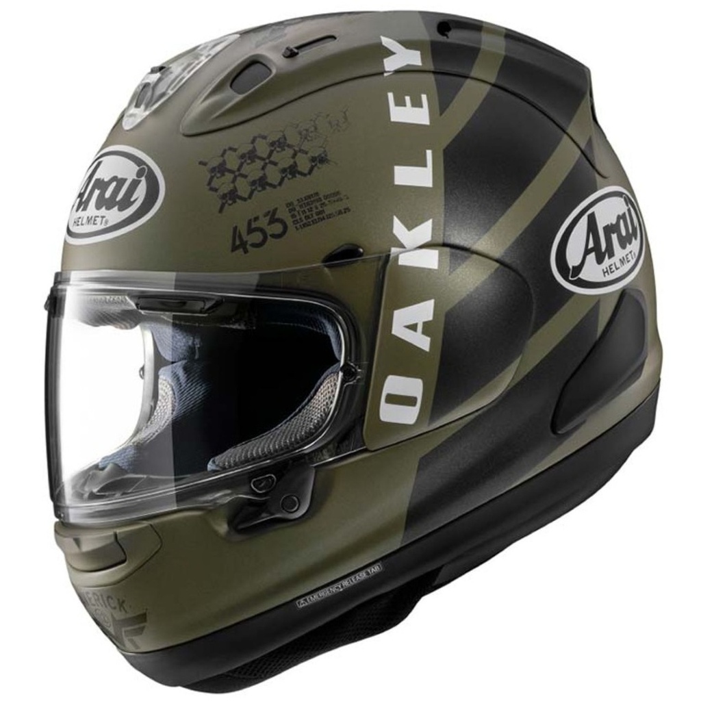 Arai RX-7V Evo MVK Oakley 2023 Replica Motorcycle Helmet