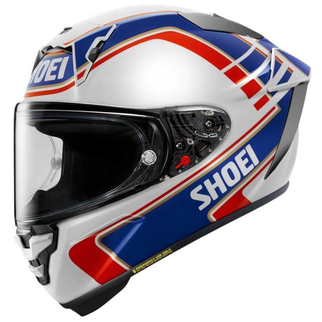 Shoei X-SPR Pro Wayne Gardner TC-2 Motorcycle Helmet